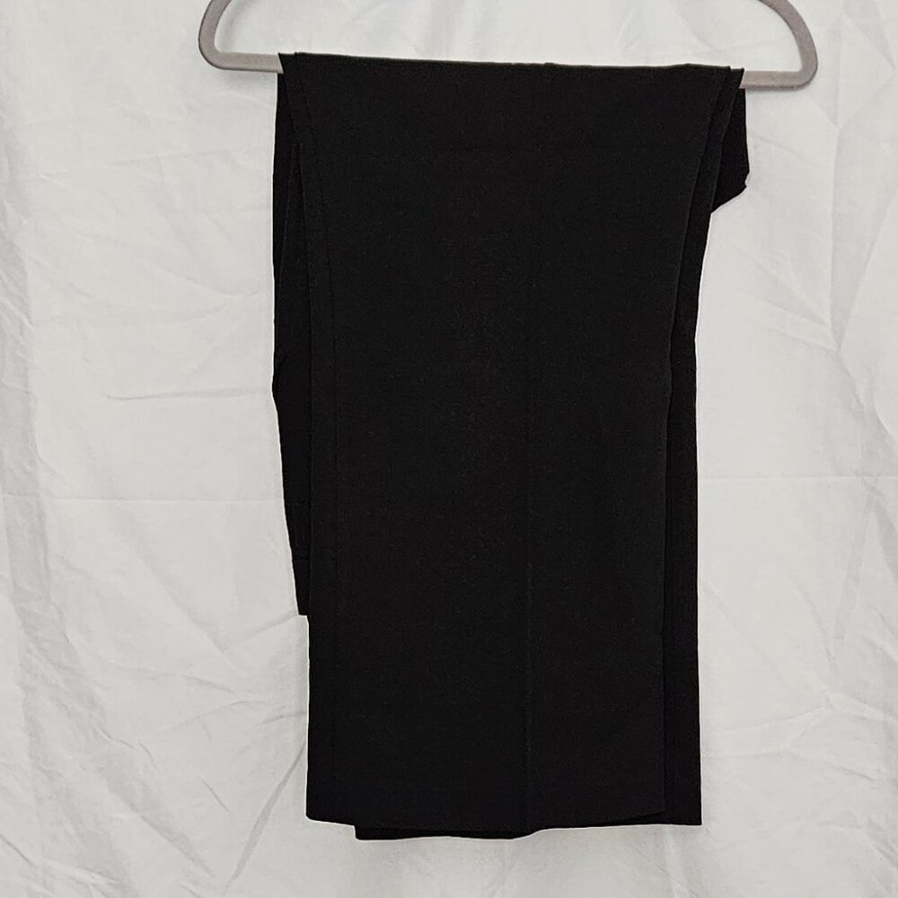 High Rise Black Trouser Pants
